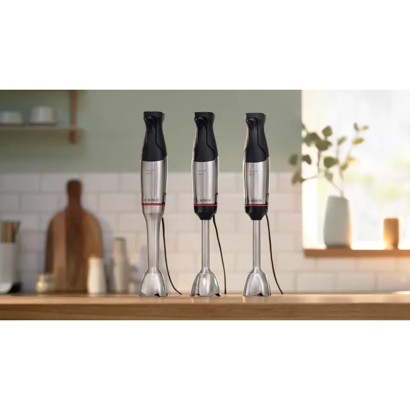 Bosch Serie 6 MSM6M621 blender 0.5 L Immersion blender 1000 W Black, Stainless steel