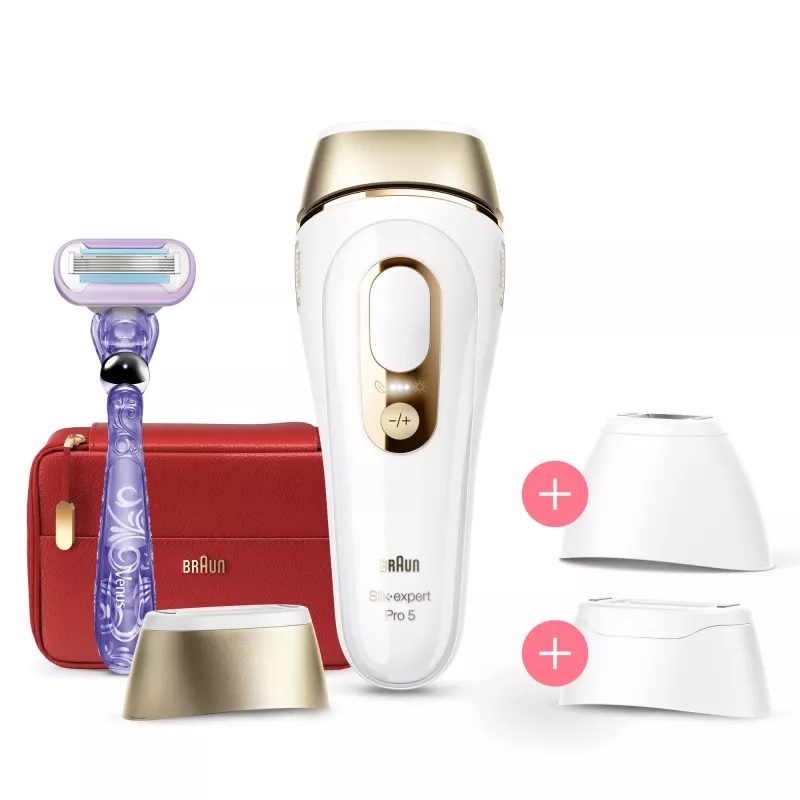 Braun Silk-expert Pro Silk·expert Pro 5 PL5267 Intense pulsed light (IPL) Gold, White
