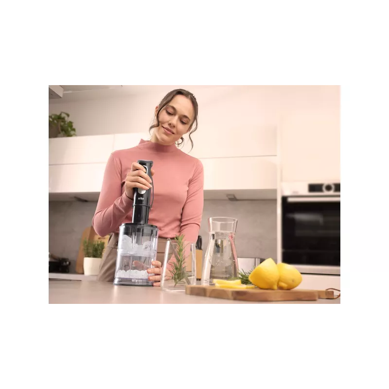 Braun MultiQuick 5 MQ55.254MBK 0.5 L Immersion blender 1000 W Black, Stainless steel