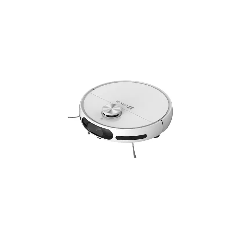 Robot vacuum cleaner EZVIZ RS20 Pro — Li‑Ion 5200 mAh, 220 min runtime, 7200 Pa suction, self‑emptying base, LiDAR navigation, 0.35 L dust bag, wet mopping, white