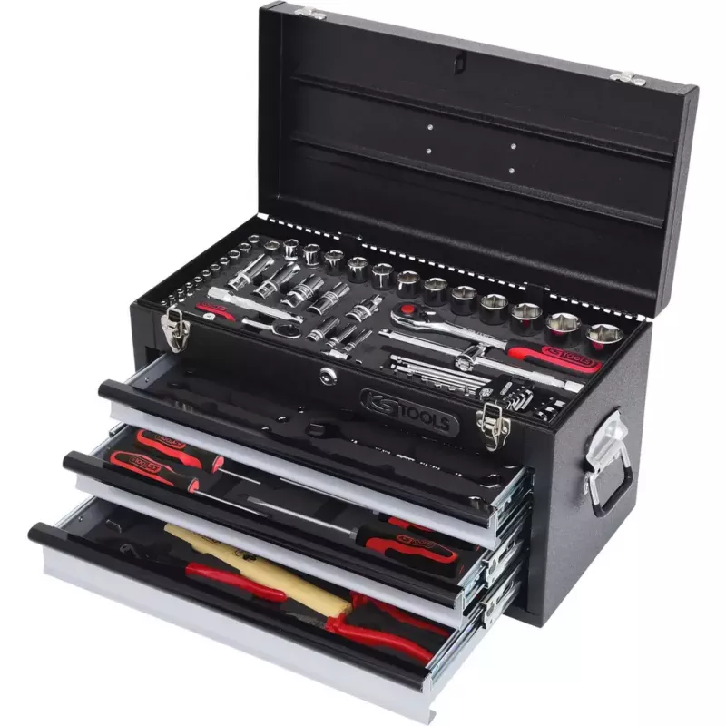 Mechanics Tool Set KS Tools 918.0200 99 Tools Chromium-Vanadium Steel