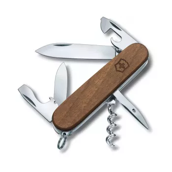 Multi-tool knife Victorinox Spartan Wood Stainless steel Slip joint knife Dagger blade