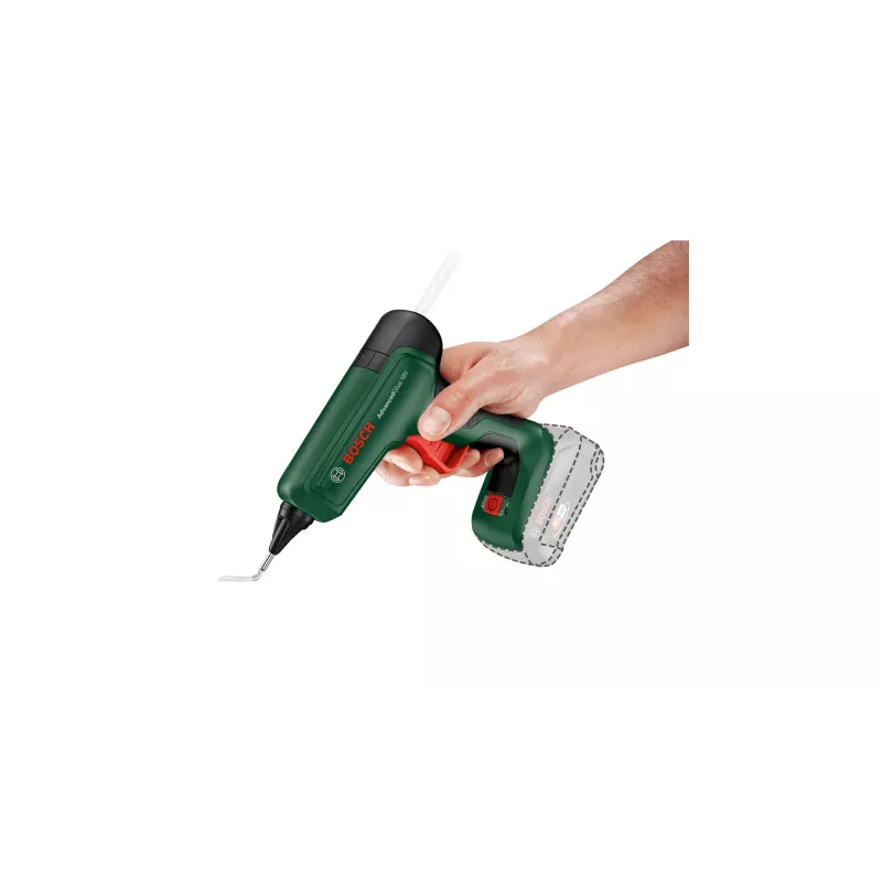 Glue gun Bosch AdvancedGlue 18V cordless for 11 mm glue sticks