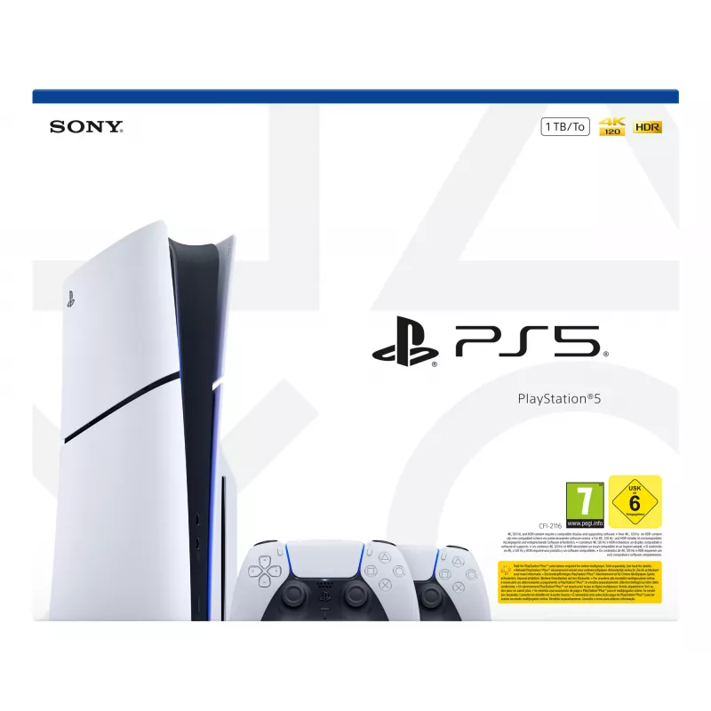 Sony 1000050116 game console 1 TB Wi-Fi Black, White