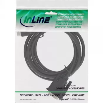 InLine HDMI-DVI Cable HDMI male / DVI male 18+1 black 2m
