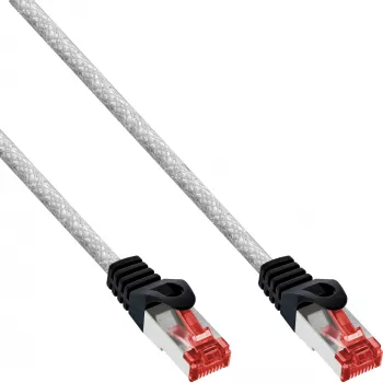 Patch cable InLine S/FTP PiMF Cat.6 250MHz PVC copper transparent 20 m