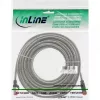 Ethernet patch cable InLine Cat6 S/FTP PiMF 250MHz PVC, RJ-45–RJ-45, copper, transparent, 15 m