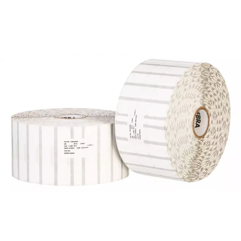 Zebra 8000D Jewelry White Self-adhesive printer label