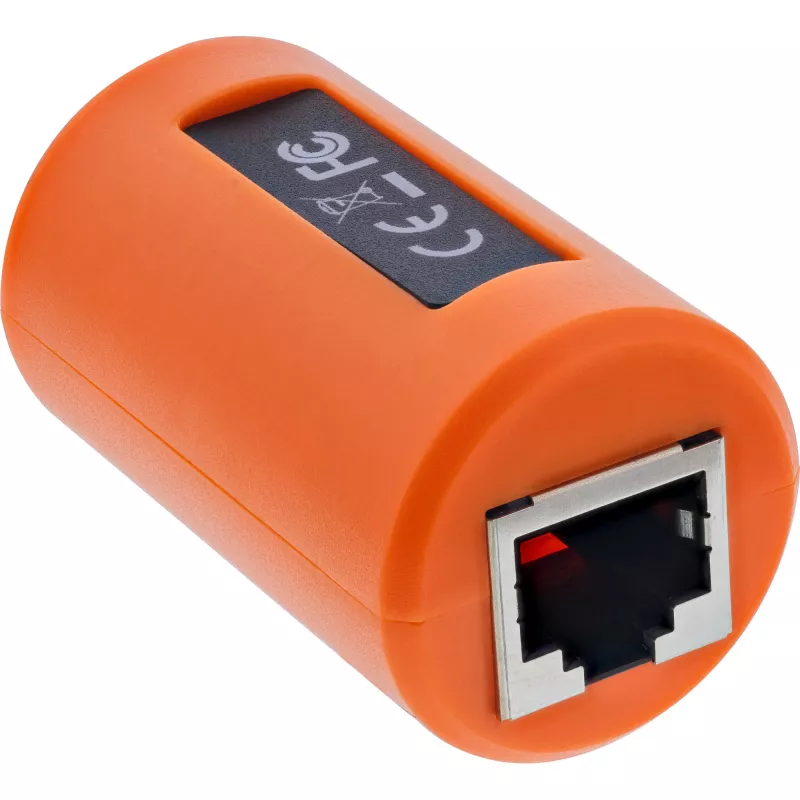 InLine Surge protection RJ45 coupling for network and POE
