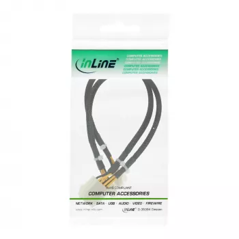 InLine Power Extension Internal 2x4pin male / 8 Pin female Mainboard 0.30m