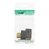 InLine HDMI Adapter male / female downside angled gold plated, 4K2K
