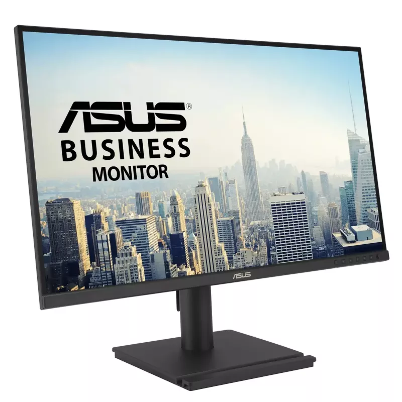 Monitor ASUS BE27AQG 27 inch (68.6 cm) IPS Quad HD 2560x1440, 5 ms, USB 3.2 Hub, Built-in speakers, VESA, Height adjust — Black