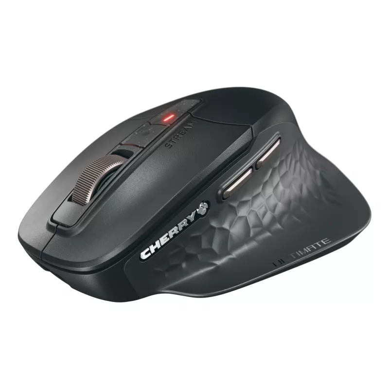 CHERRY Stream desktop ultimate keyboard Mouse included Home/Office USB + RF Wireless + Bluetooth QWERTZ German Black