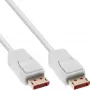 DisplayPort cable InLine 17201W, DisplayPort–DisplayPort, 1 m, white