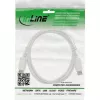 DisplayPort cable InLine 17201W, DisplayPort–DisplayPort, 1 m, white