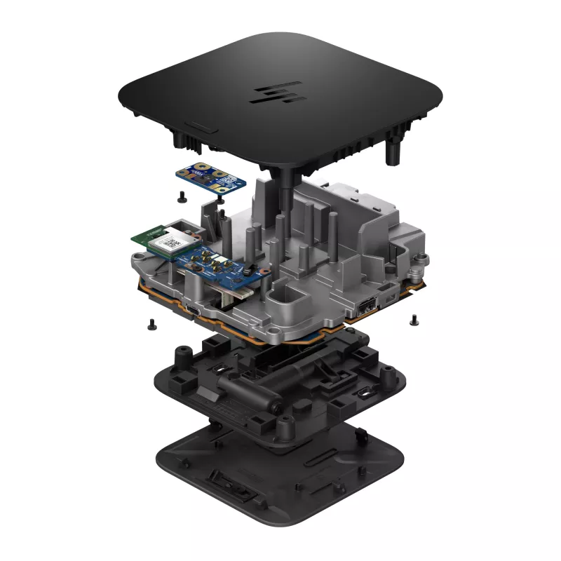 Docking station HP USB-C 100W G6 Dock SmartBuy — USB-C 100W, Jet Black, 121×121×51 mm
