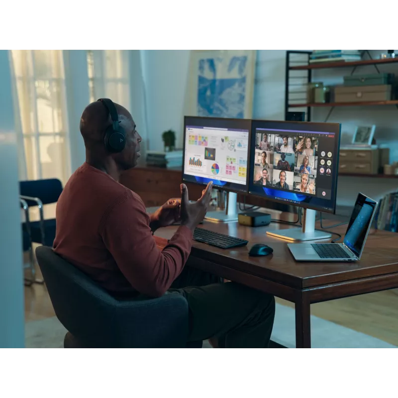 Docking station HP USB-C 100W G6 Dock SmartBuy — USB-C 100W, Jet Black, 121×121×51 mm