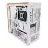 PC case Lian Li Lancool 217 Midi Tower — White & Wood, supports ATX/EATX/Micro-ITX, 2x120mm front, 1x140mm rear, 1×3.5 inch + 8×2.5 inch
