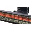 Infrared heater SUNRED RD-DARK-20, 2000 W, wall-mountable, IP55, black