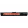 Infrared heater SUNRED RD-DARK-20, 2000 W, wall-mountable, IP55, black