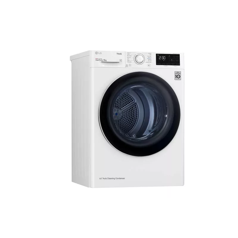 LG RH80V3AV6N tumble dryer Freestanding Front-load 8 kg White