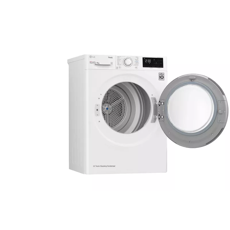 LG RH80V3AV6N tumble dryer Freestanding Front-load 8 kg White
