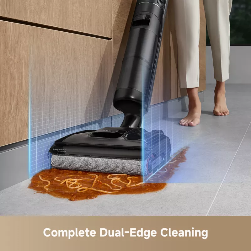 Dreame H12 Pro FlexReach, 2-in-1 stick vacuum, Bagless, Black, 0.78 L, 0.7 L, Rectangular