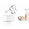 Bosch MFQ2600G hand mixer with stand bowl 375 W white