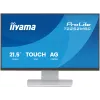 Monitor IIYAMA ProLite T2252MSC-W2AG 21.4 inch (54.5 cm) Full HD 1920x1080 LCD touchscreen, 5 ms, USB 3.2 hub, speakers, VESA, white
