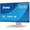 Monitor IIYAMA ProLite T2252MSC-W2AG 21.4 inch (54.5 cm) Full HD 1920x1080 LCD touchscreen, 5 ms, USB 3.2 hub, speakers, VESA, white