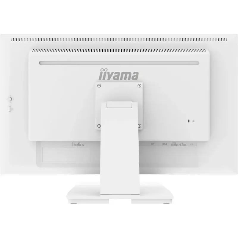 27 inch IIYAMA ProLite T2752MSC-W1AG touchscreen LCD monitor 1920 x 1080 Full HD white, 5 ms, USB 3.2 Gen1, speakers, VESA