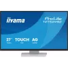 27 inch IIYAMA ProLite T2752MSC-W1AG touchscreen LCD monitor 1920 x 1080 Full HD white, 5 ms, USB 3.2 Gen1, speakers, VESA