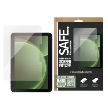 PanzerGlass SAFE. by ® Screen Protector Samsung Galaxy Tab Active5 Pro | Ultra-Wide Fit