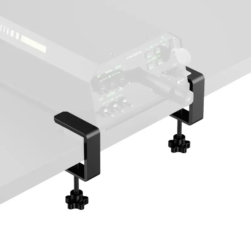 Flight base table clamp MOZA for yoke — metal, black, 1 kg