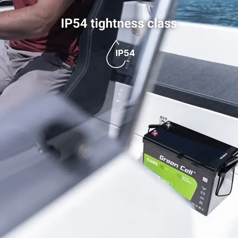 UPS battery Green Cell LFPGC12V50AH Lithium Iron Phosphate 12V 50Ah 640Wh, 75A discharge