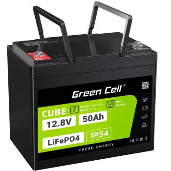 UPS battery Green Cell LFPGC12V50AH Lithium Iron Phosphate 12V 50Ah 640Wh, 75A discharge