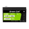 Rechargeable industrial battery Green Cell LFPGC12V10AH 12.8V 10Ah LiFePO4, 155x100x100 mm, 2 kg