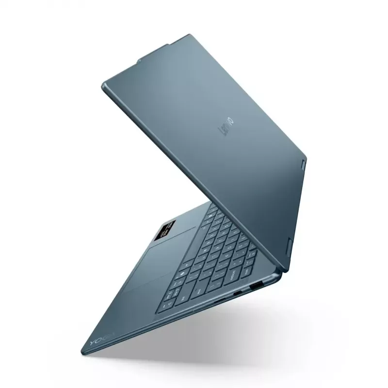 2-in-1 laptop Lenovo Yoga 7 14 inch OLED Touch, Ryzen AI 5 340, 16GB LPDDR5, 512GB SSD, Radeon 840M, 70Wh, Tidal Teal