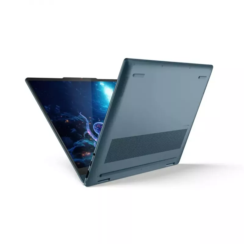 2-in-1 laptop Lenovo Yoga 7 14 inch OLED Touch, Ryzen AI 5 340, 16GB LPDDR5, 512GB SSD, Radeon 840M, 70Wh, Tidal Teal