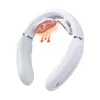 SKG 4356E - White, Combo massage, Neck, White, Silicone, Buttons, Battery