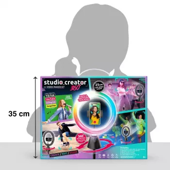 Rotating Studio Canal Toys INF028CL 360 Degrees — Canal Toys rotating craft kit for children