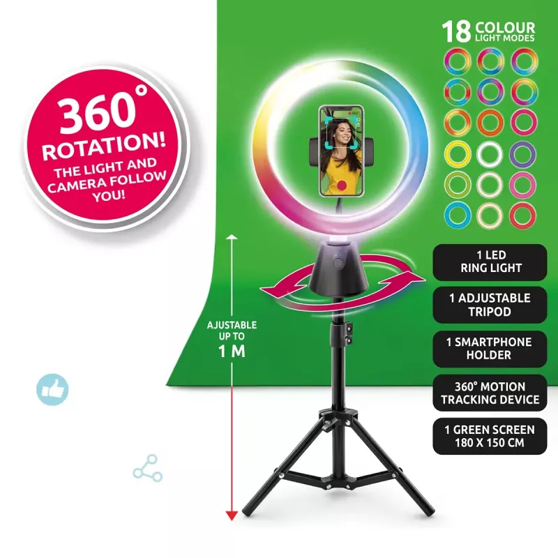 Rotating Studio Canal Toys INF028CL 360 Degrees — Canal Toys rotating craft kit for children