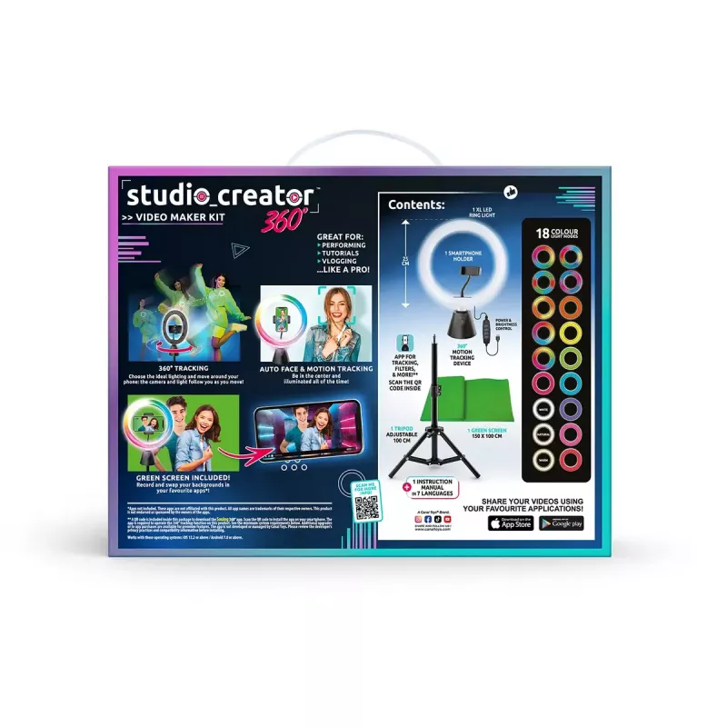Rotating Studio Canal Toys INF028CL 360 Degrees — Canal Toys rotating craft kit for children
