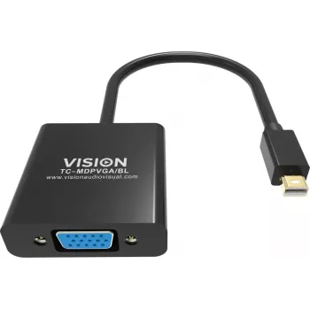 Video cable adapter Mini DisplayPort VGA Vision TC-MDPVGA/BL