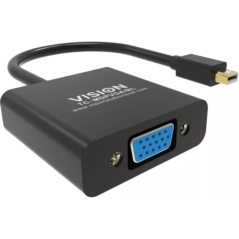 Video cable adapter Mini DisplayPort VGA Vision TC-MDPVGA/BL
