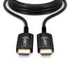 Lindy 10m Fibre Optic Hybrid Ultra High Speed HDMI Cable, 10 m, HDMI Type A (Standard), HDMI Type A (Standard), 48 Gbit/s, Audio Return Channel (ARC), Black