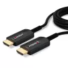 Lindy 10m Fibre Optic Hybrid Ultra High Speed HDMI Cable, 10 m, HDMI Type A (Standard), HDMI Type A (Standard), 48 Gbit/s, Audio Return Channel (ARC), Black