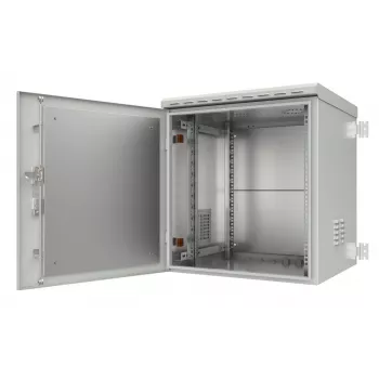 Rack cabinet Lanview RWMIP66W012U66W 12U, IP66, white, 32 kg