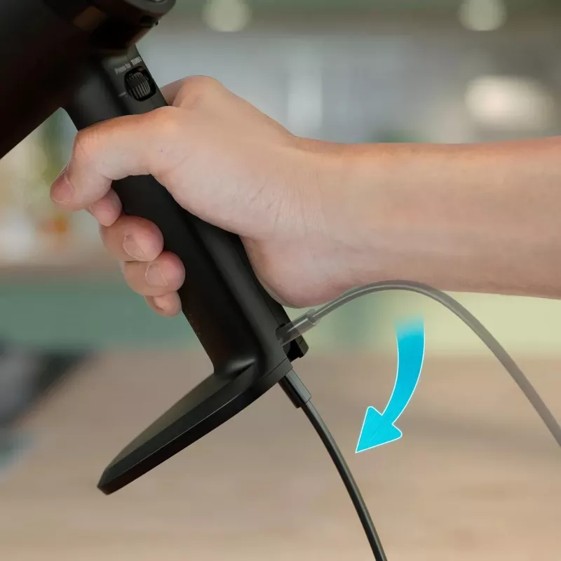 Hand mixer Philips HR3781/20 — 500 W, 5 speeds, turbo, black, includes beaters, dough hooks, chopper, measuring cup