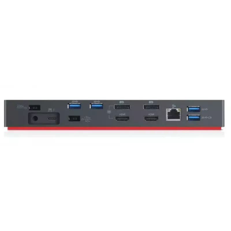 Lenovo 40AN0135SA laptop dock/port replicator Wired Thunderbolt 3 Black